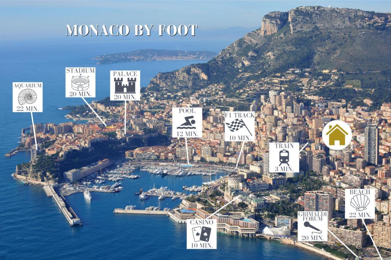 Monaco - Beautiful Apartment 博索莱伊 外观 照片